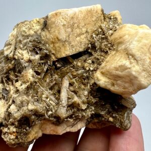 240 Gram Natural Childrenite Eosphorite Crystals Cluster Feldspar Nuristan Afghanistan