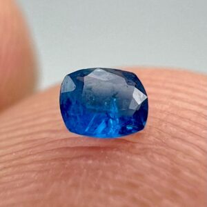 0.05 Carat Fluorescent Faceted Afghanite Cut Gemstone From Badakhshan Afghanistan