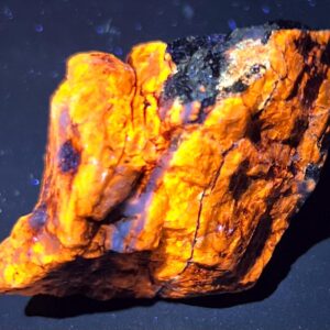 296 Carat Fluorescent Sodalite Crystal W/Fluorescent Calcite, Hematite, Gonnardite From Badakhshan Afghanistan