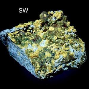 555 Gram Fluorescent Afghanite Crystals Specimen Combined With  Fluorescent Phlogopite & Pyrite  From Badakhshan, Afghan