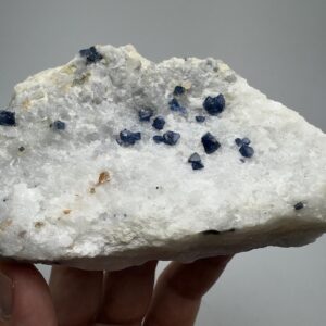Blue Spinel Crystals with Mica – Pakistan Mineral Specimen (534 Gram)