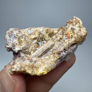 147 Carat Childrenite Crystals with Rose Quartz Matrix - Afghanistan