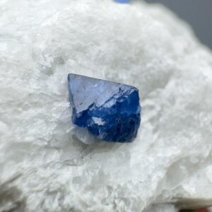 400ct Rare Blue Fluorescent Spinel Crystals on Matrix – Natural Mineral Specimen From Pakistan
