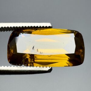 4.1 Carat Sphalerite Gemstone: Rare Cushion Cut Collector's Stone