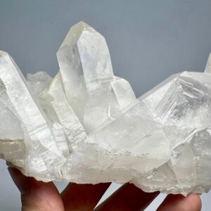 366 Gram Natural Quartz Crystal Cluster from Pakistan – Rare Collector Mineral Specimen