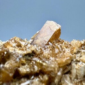 Childrenite Crystal with Mica – Rare Mineral Specimen from Afghanistan