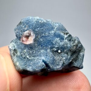 46 Ct Vrobyevite Beryl (Rostrite) Crystal With Tourmaline From Badakhshan Afghanistan