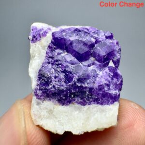 57 Carat Hackmanite Crystals on Matrix Fluorescent Phosphorescent from Badakhshan Afghanistan