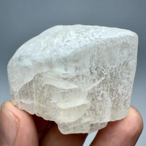 74 Grams Terminated White Tremolite Rare Crystal Specimen From Afghanistan