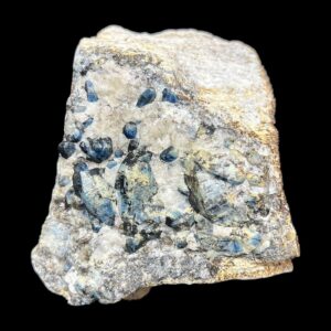 1550g Fully Terminated Fluorescent Afghanite Crystals With Pyrite on Matrix From Afghanistan