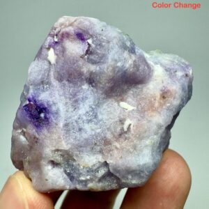 69 Gram Fluorescent Phosphorescent Tenebrescent Hackmanite & Sodalite Combination – UV Reactive Mineral Specimen from Afghanistan