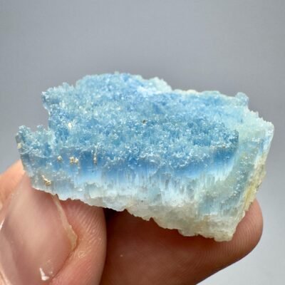 58 Carat Etched Vorobyevite Beryl Crystal: Rare Afghan Collector Gemstone