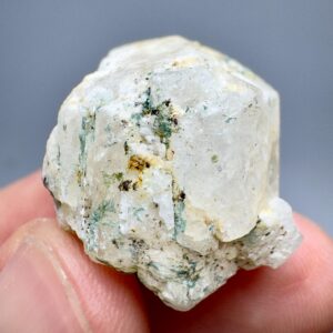 56 Carat Fluorescent Scapolite Crystal with Pyrite from Afghanistan