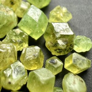 15 Carat Demantoid Garnet Crystal Lot From Pakistan