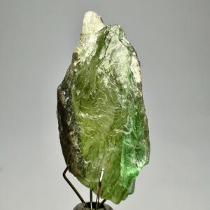 39 Carat Fluorescent Spodumene Hiddenite Kunzite Crystal UV Reactive from Afghanistan
