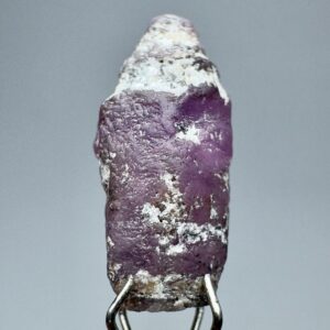 8.70 Ct Natural Fluorescent Pink Sapphire Crystal from Badakhshan Afghanistan – Rare Collector Mineral Gemstone