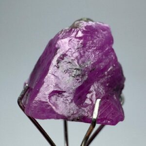 13 Carat Natural Ruby Crystal with Pyrite From Jigdalok Afghanistan