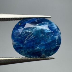 5.20 Carat Faceted Fluorescent Sodalite Cut Gemstone From Badakhshan Afghanistan