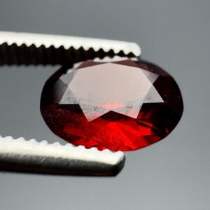 0.87 Carat Beautiful Red Rhodolite Garnet Gemstone from Tajikistan
