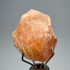 13 Ct Fluorescent Phosphorescent Hackmanite Rare Peach Color Crystal With Black Dots Inclusion Afghanistan