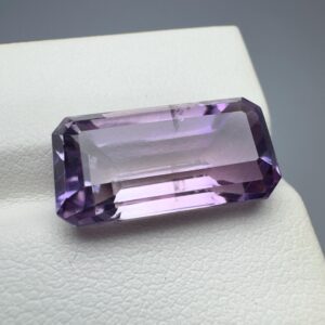 11.20 Carat Natural Faceted Purple Amethyst Cut Gemstone from Pakistan