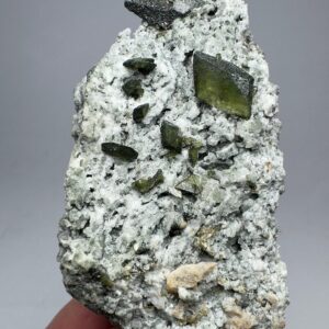 96 Gram Green Sphene Crystals on matrix Specimen From Mula ghani Pakistan