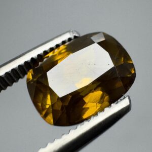 1.65 Carat Sphalerite Gemstone: Rare Cushion Cut Collector's Stone