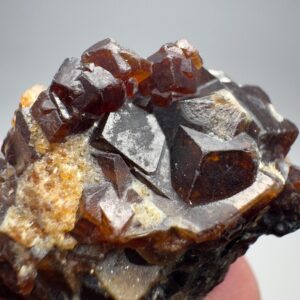 96 Carat Natural Andradite Garnet Crystal Cluster  From Afghanistan
