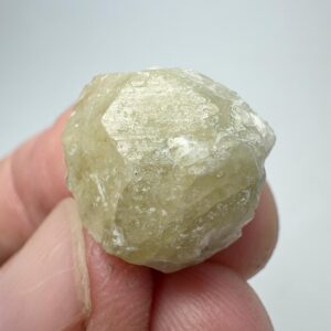 31 carat RARE White Grossular Garnet Well Terminated Crystal From Pakistan