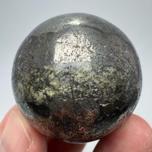 135 Gram Natural Pyrite Crystal Sphere | Golden Iron Pyrite Ball From Pakistan