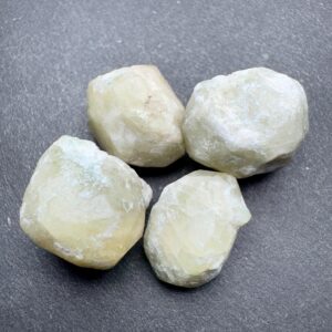 63 Carat NATURAL White GROSSULAR GARNET Crystals Lot From Pakistan
