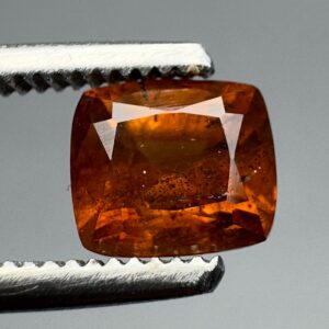 1.10 Carat  Faceted Bastnasite (Bastnaesite) Cut Gemstone from Zagi Pakistan