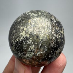 169 Gram Natural Pyrite Crystal Sphere | Golden Iron Pyrite Ball From Pakistan