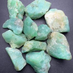 59 Gram Natural Amazonite (or Unknown) Crystals Lot Rare Collector Display Specimens from Pakistan