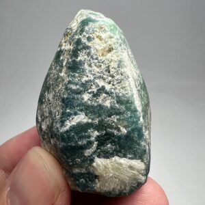 38g Fluorescent, , Green, Sodalite, W/ Phlogopite, Calcite & Pyrite , Afghanistan