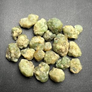 133 Carat Demantoid Garnet Crystals Lot From Pakistan