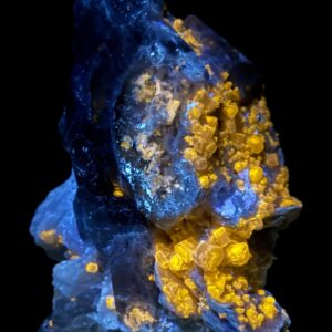 456 Gram Fluorescent Apatite Crystals Specimen On Quartz With Tourmaline, Albite & Mica From Skardu Pakistan