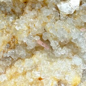 252 Gram Fluorescent Herderite Crystals Specimen Combined With Vayrynenite, Tourmaline & Mica From Skardu Pakistan