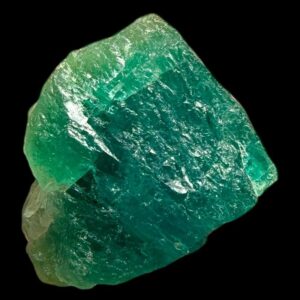 8 Carat Fluorescent Green Hauyne With Fluorescent Phlogopite, Fluorescent Calcite & Pyrite From Badakhshan Afghanistan