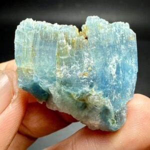 106 Carat Blue Alkali Beryl Vrobyevite (Rostrite) Crystal From Badakhshan Afghanistan