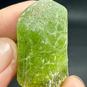 106 Carat Terminated Etched Peridot Crystal From Pakistan
