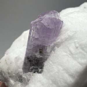 158 Gram Fluorescent Purple Scapolite Crystal on Matrix Rare Collector Mineral Specimen from Afghanistan