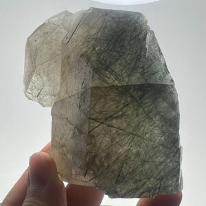 276 Gram Terminated Blue Rutile Quartz Natural Crystal Specimen from Zagi Pakistan