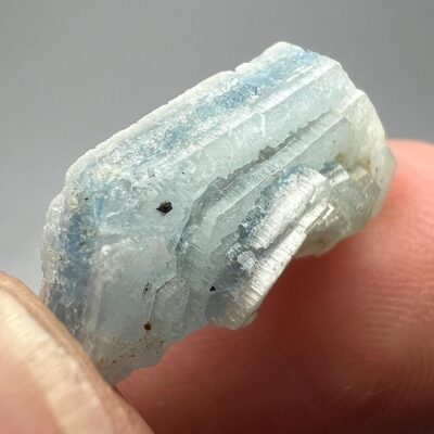 6 Carat Vrobyevite Beryl (Rostrite) Crystal With Pyrite From Badakhshan Afghanistan