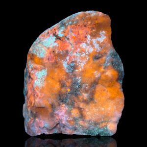 871 Gram Fluorescent Color Change Blue Hackmanite With Green Hyalite From Badakhshan Afghanistan