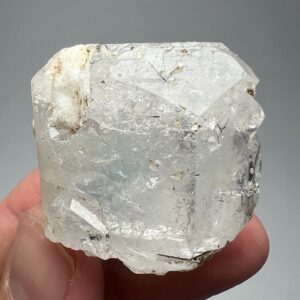 179 Carat Aquamarine Crystal with Rutile from Skardu Pakistan