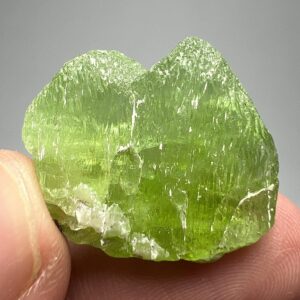 51 Carat Terminated Etched Peridot Crystal From Pakistan