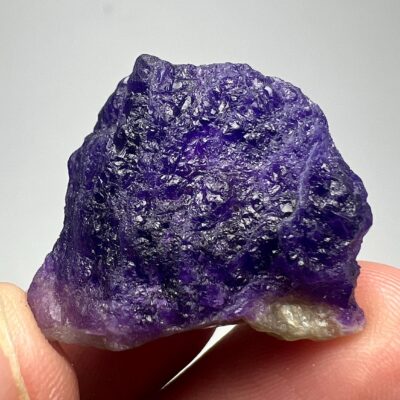 48 Carat Fluorescent Phosphorescent Sharp Tenebrescent Pink Hackmanite Specimen with Phlogopite Mica Crystal @Afghanistan