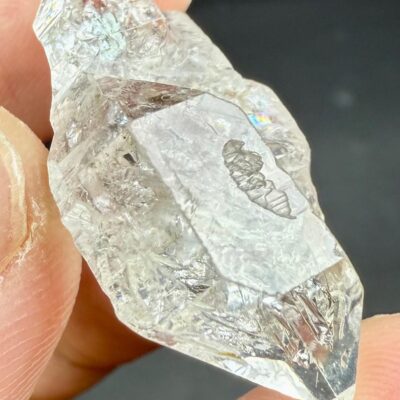 49 Carat Fluorescent Diamond Quartz Crystal From Baluchistan Pakistan