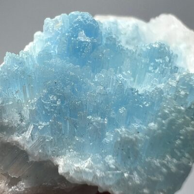 82 Carat Vorobyevite ( Rostrite ) Beryl Crystal With Quartz From Badakhshan Afghanistan